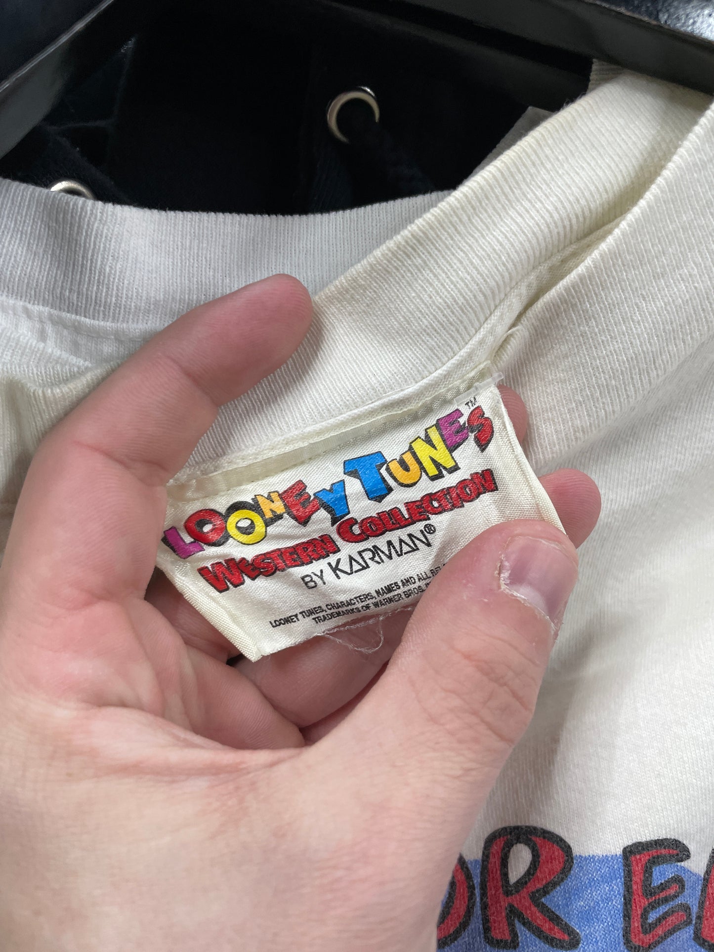 Vintage Taz Riding Bull Tee (Cream) - CONSC