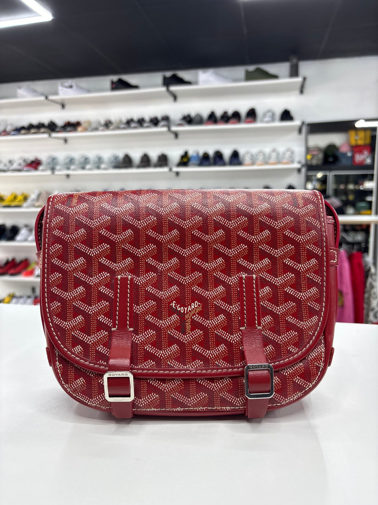 Goyard Belvedere 2 "Red"