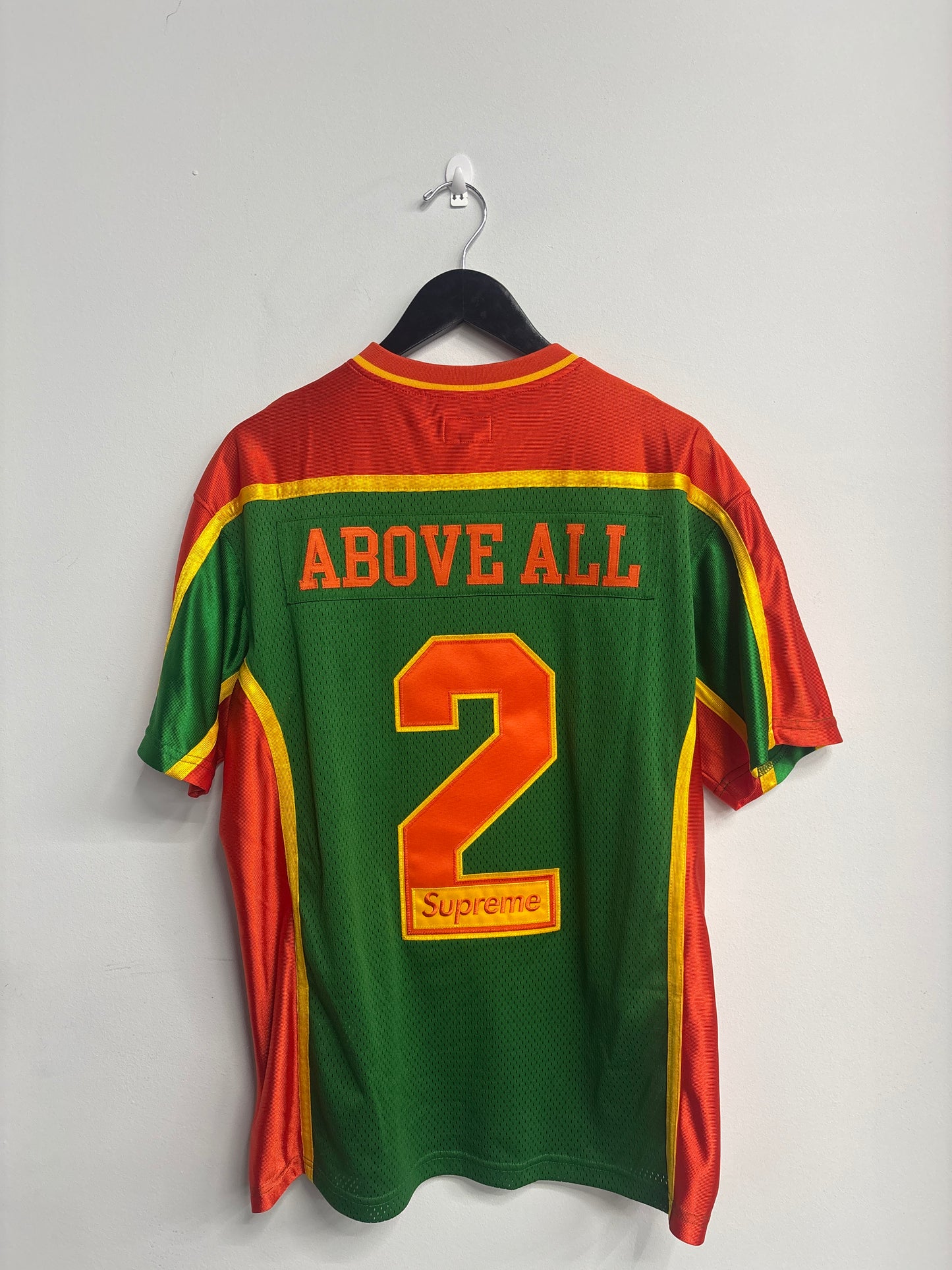 Supreme Above All Football Jersey "Green"-Preowned