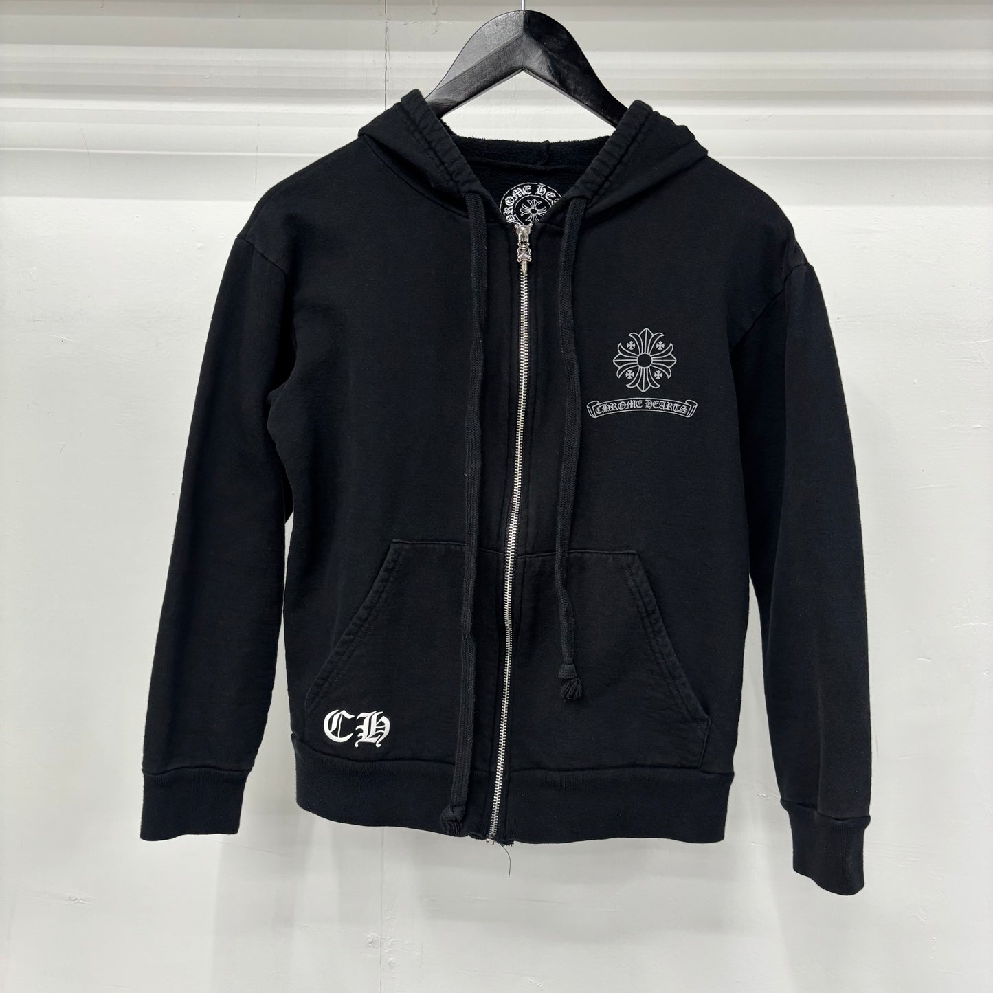 Chrome Hearts "Black Zip Up" Hoodie