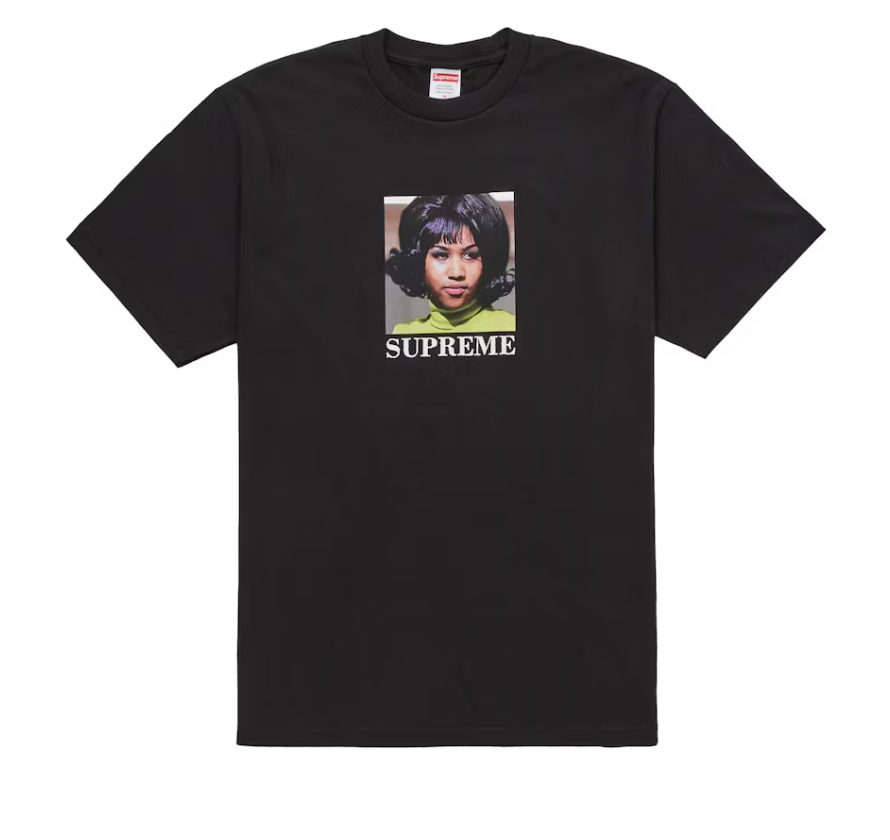 Supreme Aretha Tee "Black"
