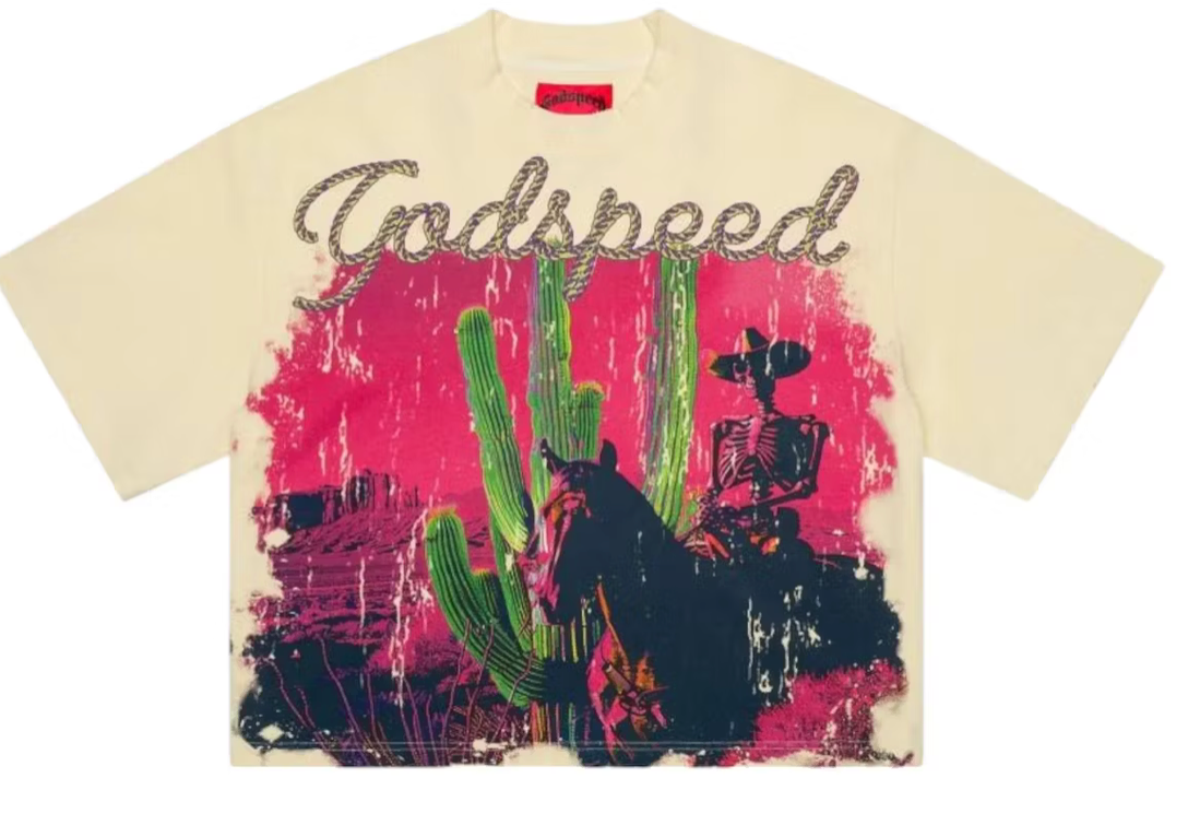 Godspeed West World Tee "Cream"
