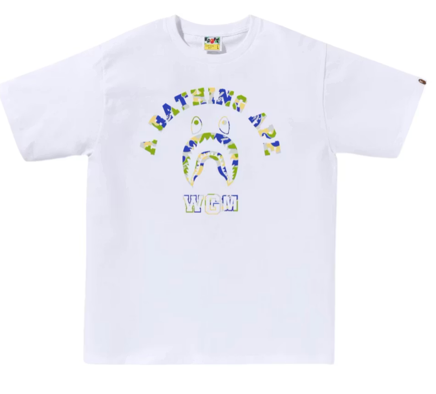 Bape College New Jersey Exclusive Tee "White"