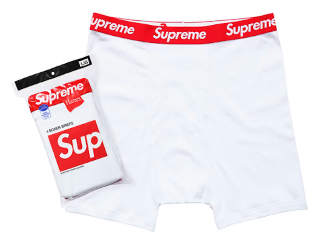 Supreme Boxers Pack "White"