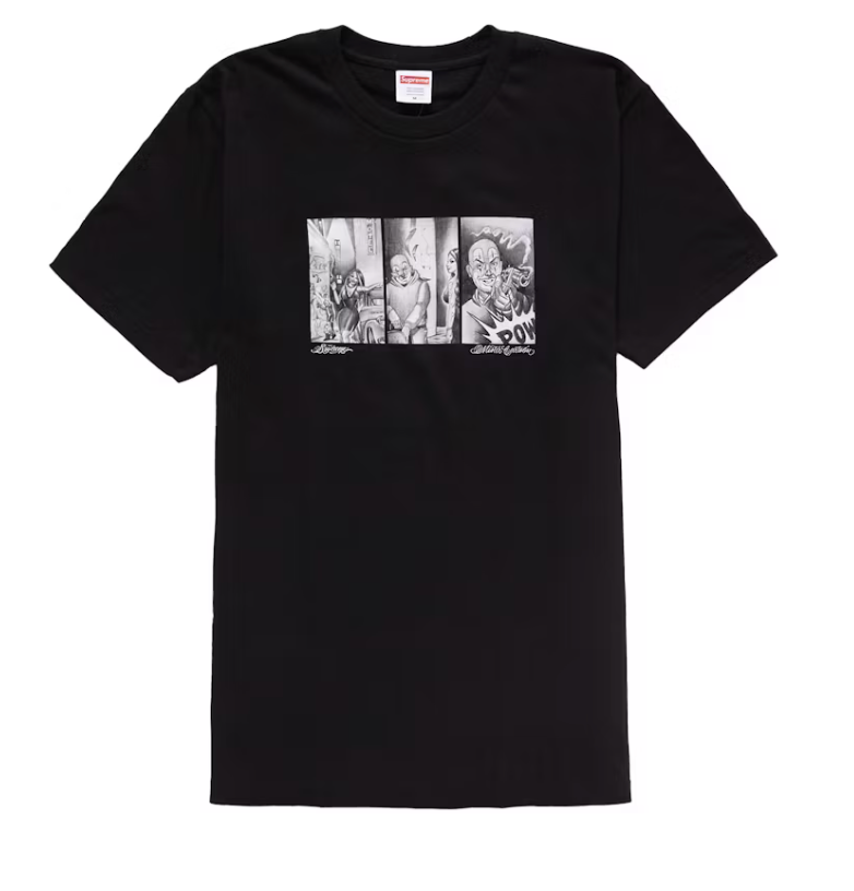 Supreme Mister Cartoon Pow Tee "Black"
