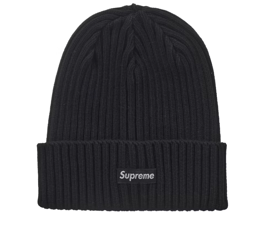 Supreme Overdyed Beanie SS26 "Black"