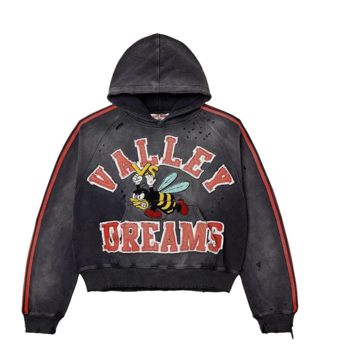 Vale State Valley vs THE BEE Hoodie "Black/Red"