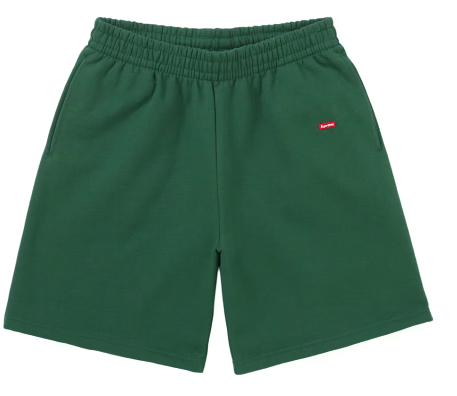 Supreme Small Box Logo Shorts "Green"