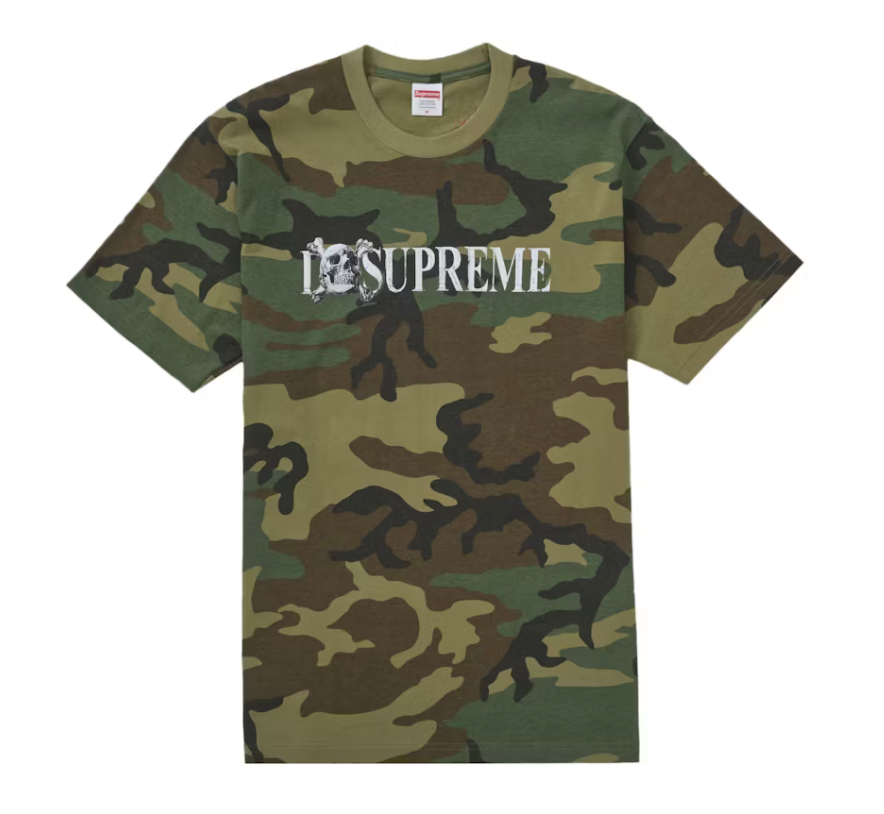 Supreme Skull Tee "Camo"