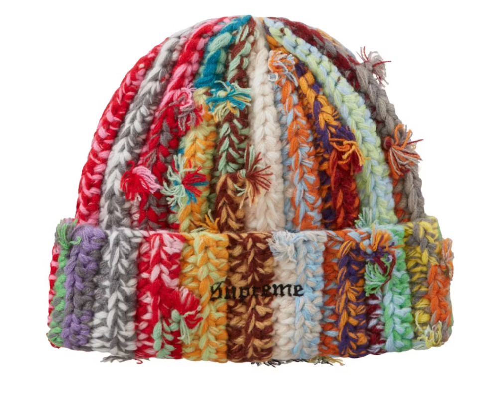 Supreme Hand Tied Beanie "Multicolor"