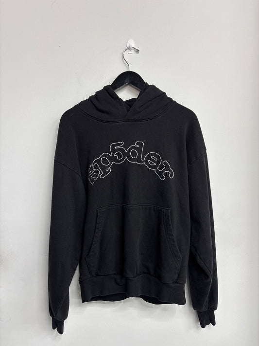 Sp5der OG Logo Hoodie "Black"-Preowned