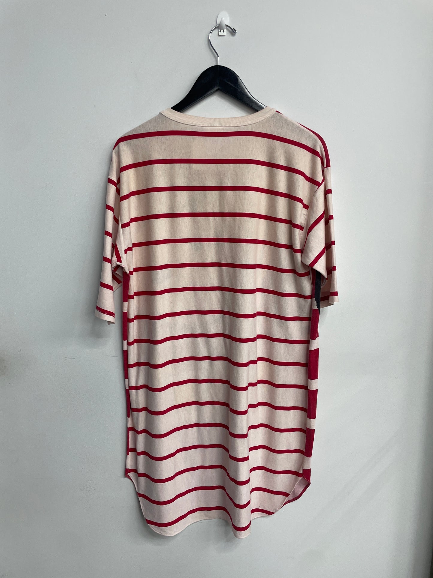 Vintage Snoopy Red/Pink Striped Tee - CONSC
