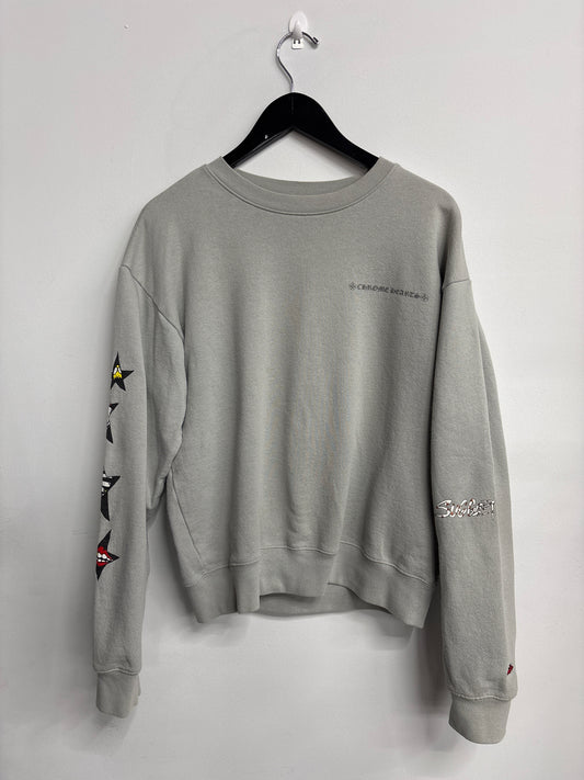 Chrome Hearts Sugest Crewneck "Grey"-Preowned