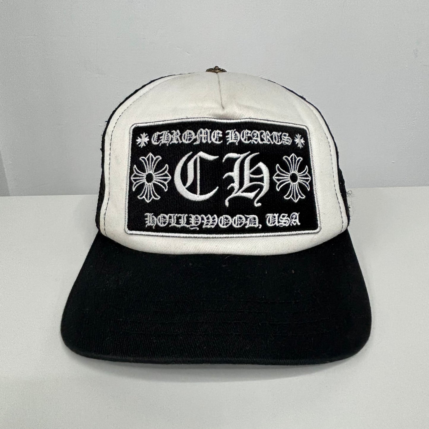 Chrome Hearts Hollywood Trucker "White"
