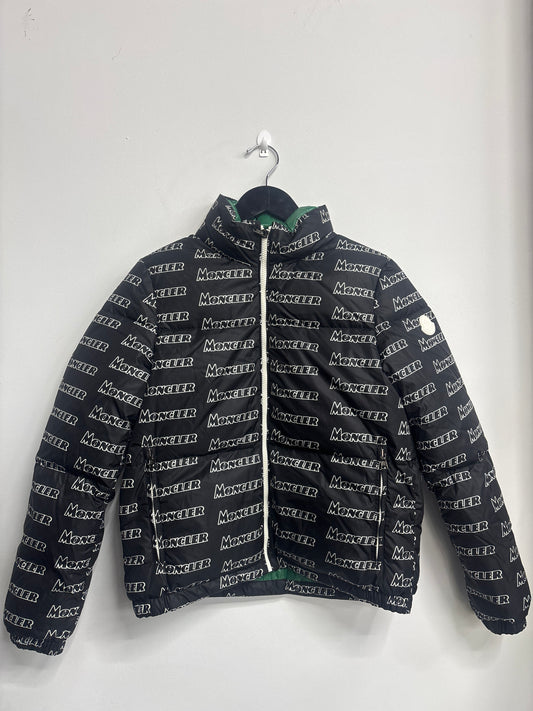 Moncler Faiveley All Over Print Jacket "Black"
