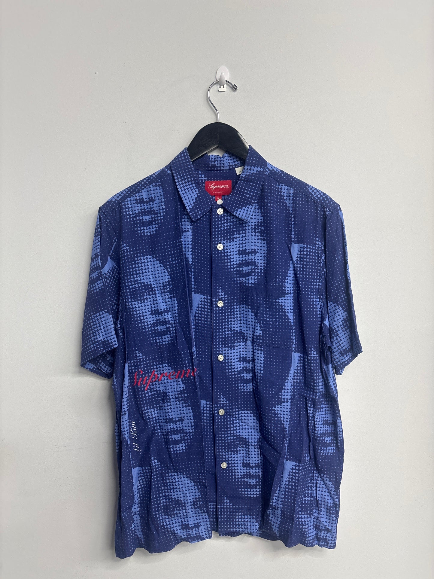 Supreme Lil Kim S/S Shirt "Light Blue"-Preowned