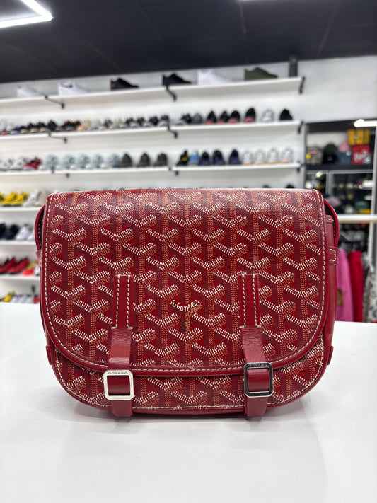 Goyard Belvedere 2 "Red"