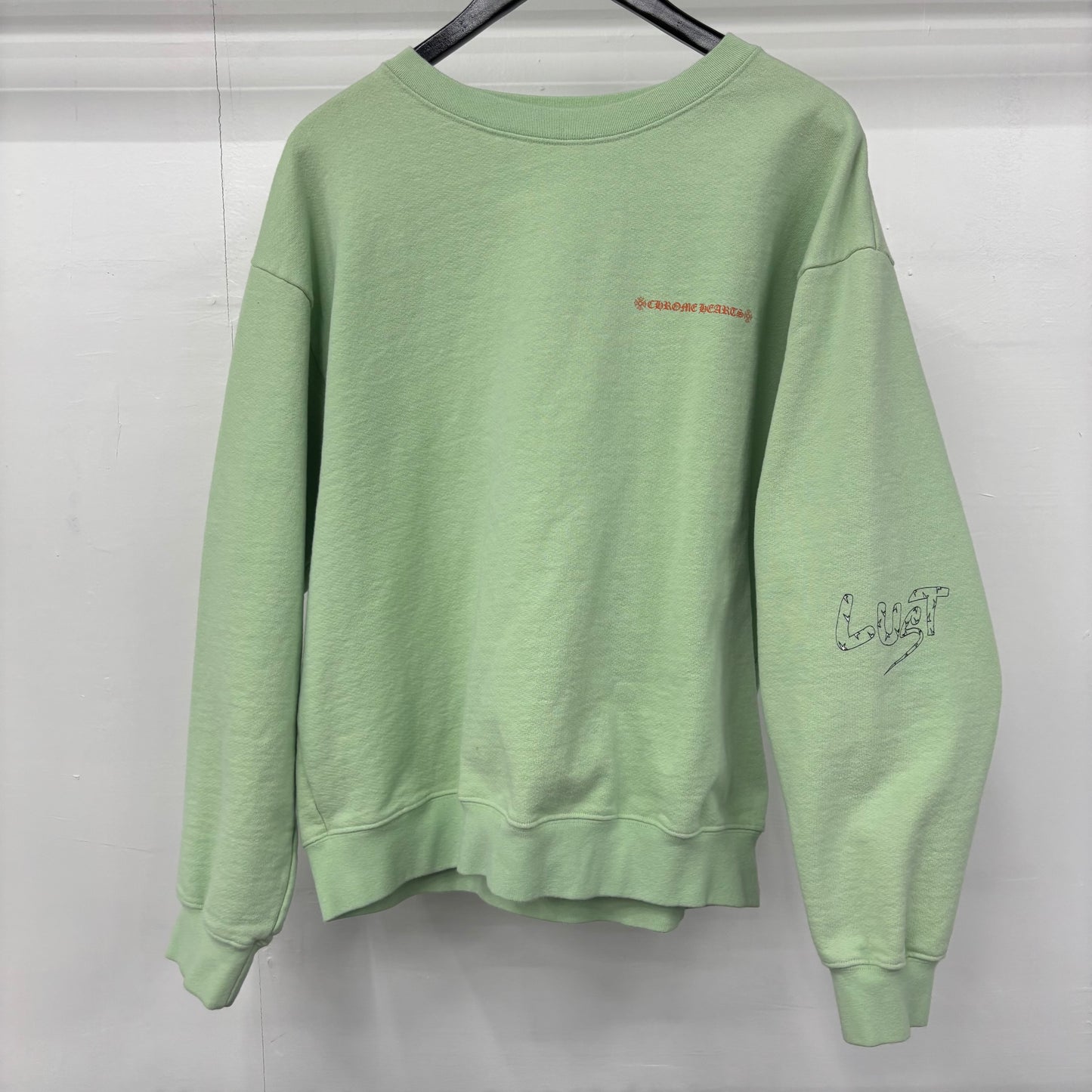 Chrome Hearts "Green Matty Boy Lust" Crewneck