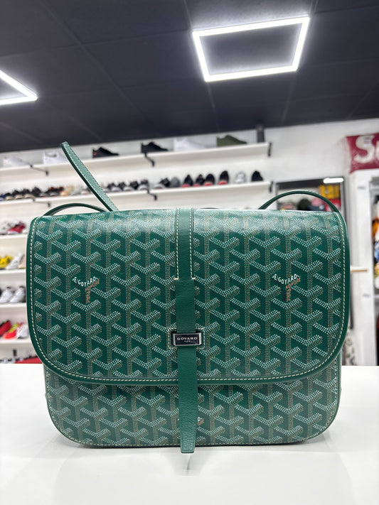 Goyard Belvedere 2 Messenger "Green"