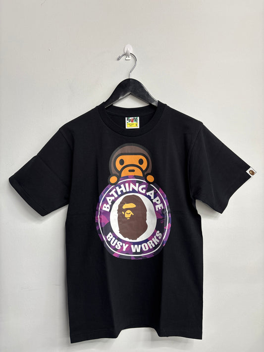 A Bathing Ape Baby Milo Busy Works "Black/Purple"