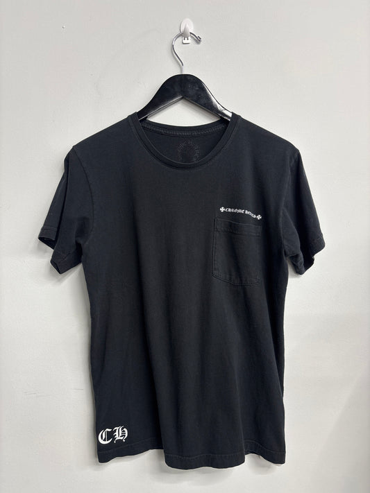 Chrome Hearts "Black/Grey Multi Plus" Logo Tee - Preowned