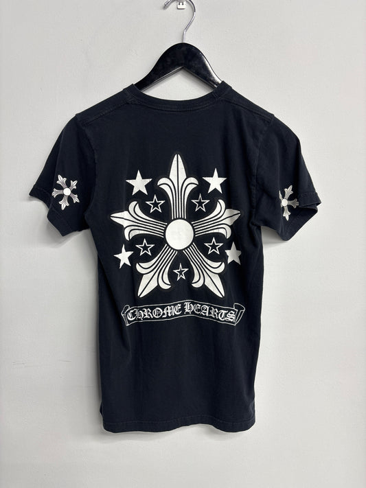 Chrome Hearts "Black Star Logo" Tee