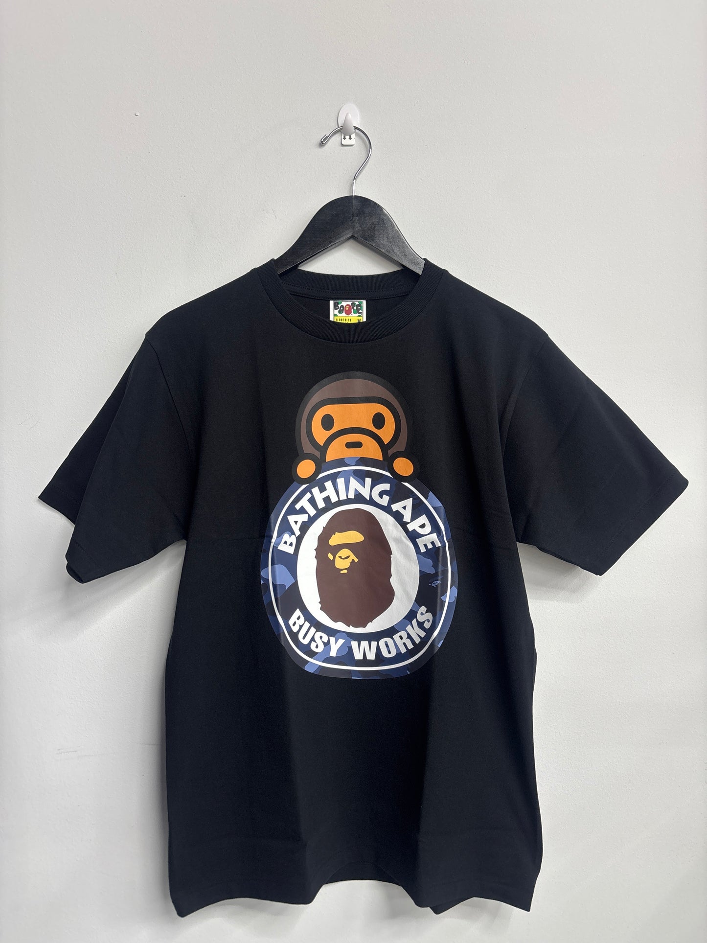 A Bathing Ape Baby Milo Busy Works "Black/Blue"