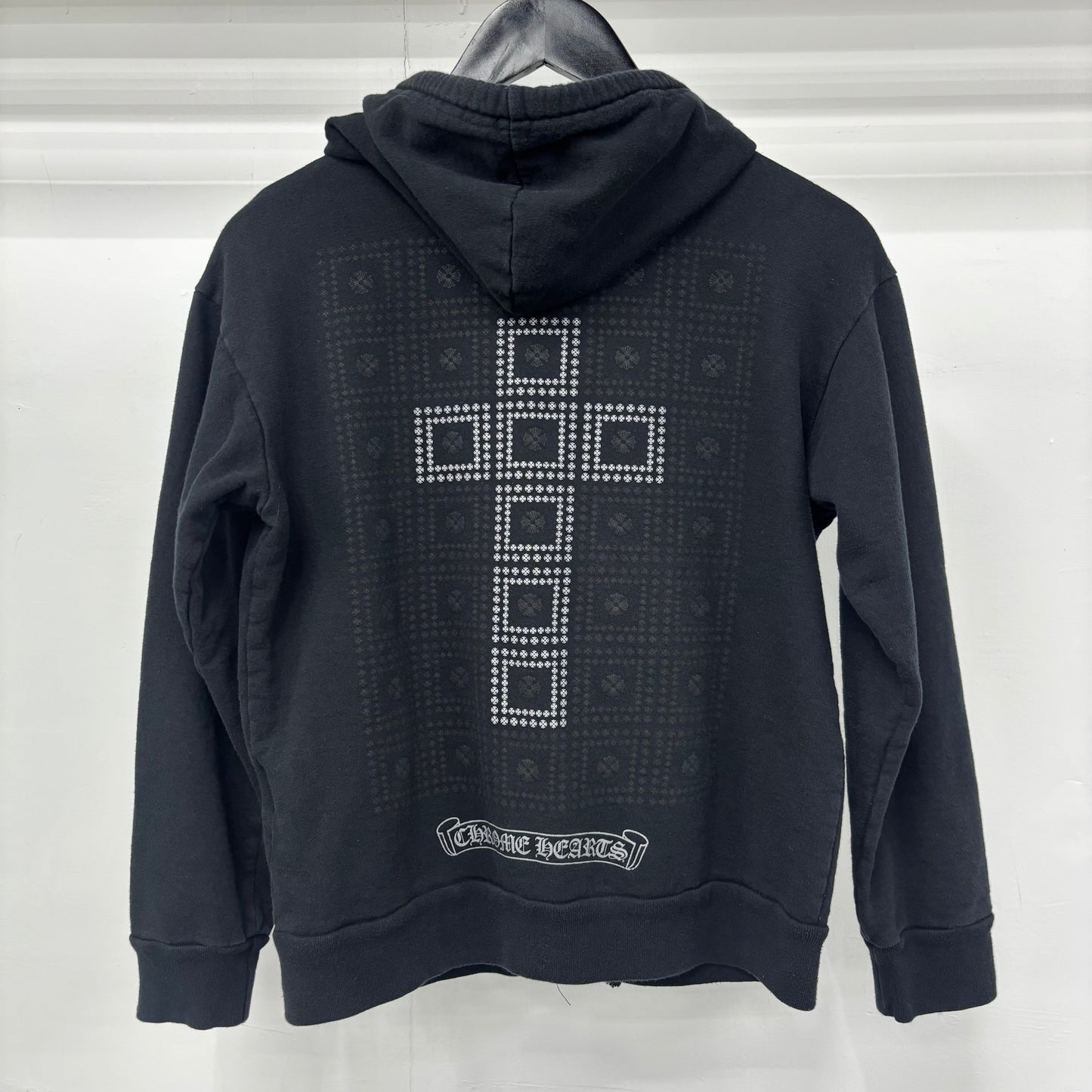 Chrome Hearts "Black Zip Up" Hoodie