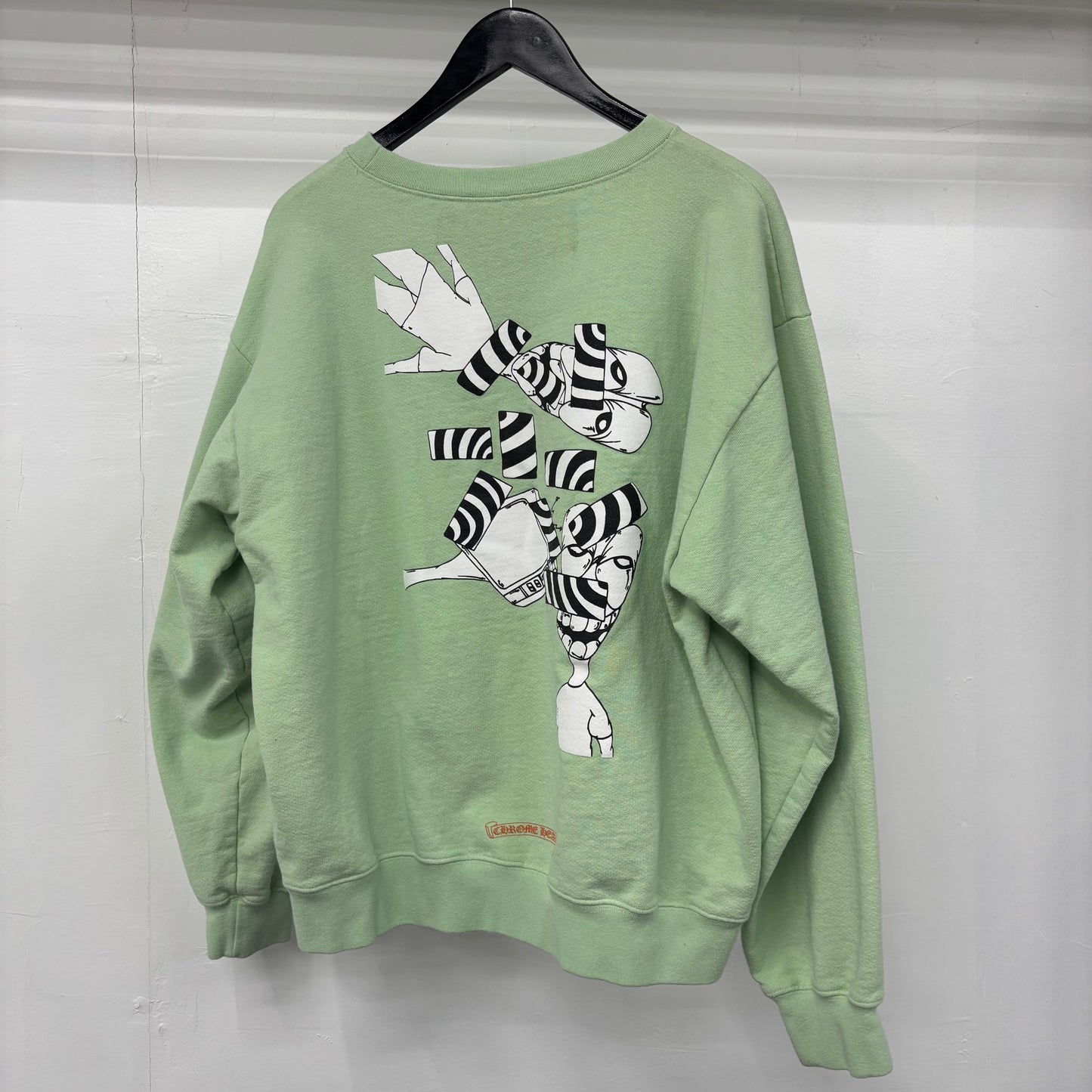 Chrome Hearts "Green Matty Boy Lust" Crewneck