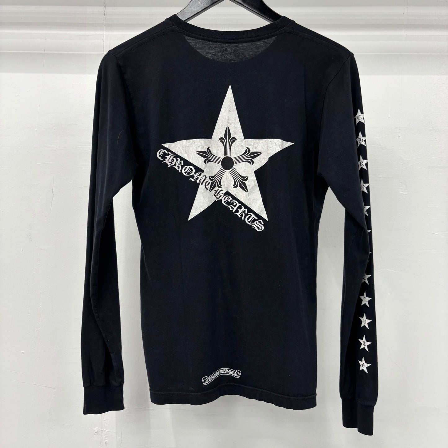Chrome Hearts "Black Star Logo" Long Sleeve