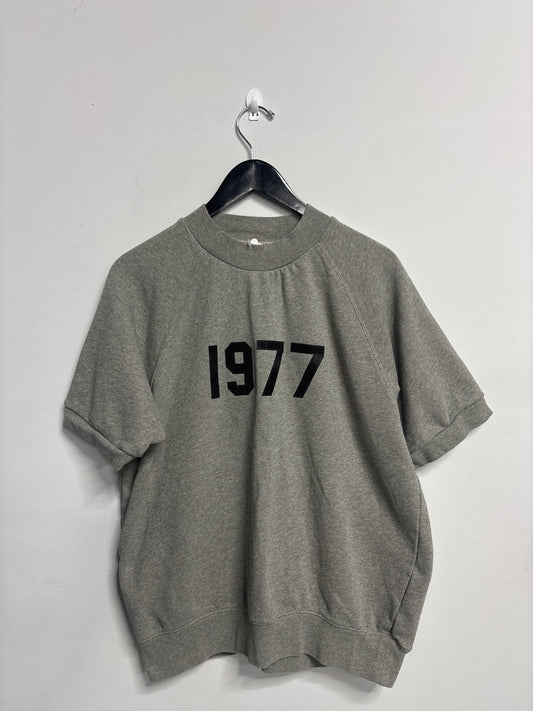Essentials Fear of God 1977 Tee "Grey"-Preowned