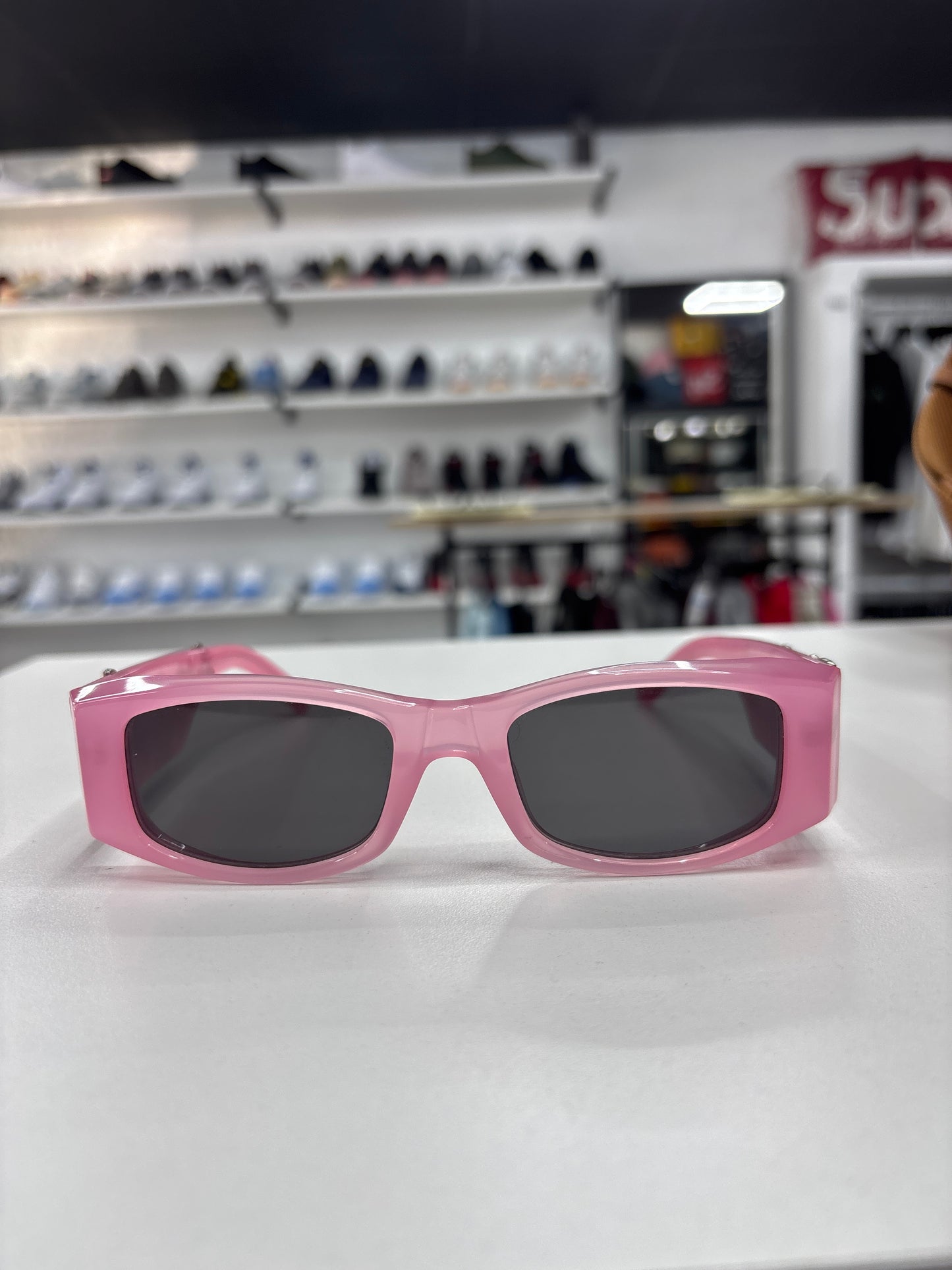 Palm Angels Dark Lenses Shades "Pink"-Preowned