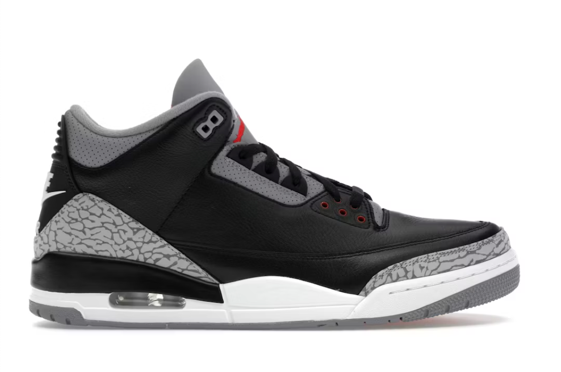 Air Jordan 3 Retro "Black Cement" 2024