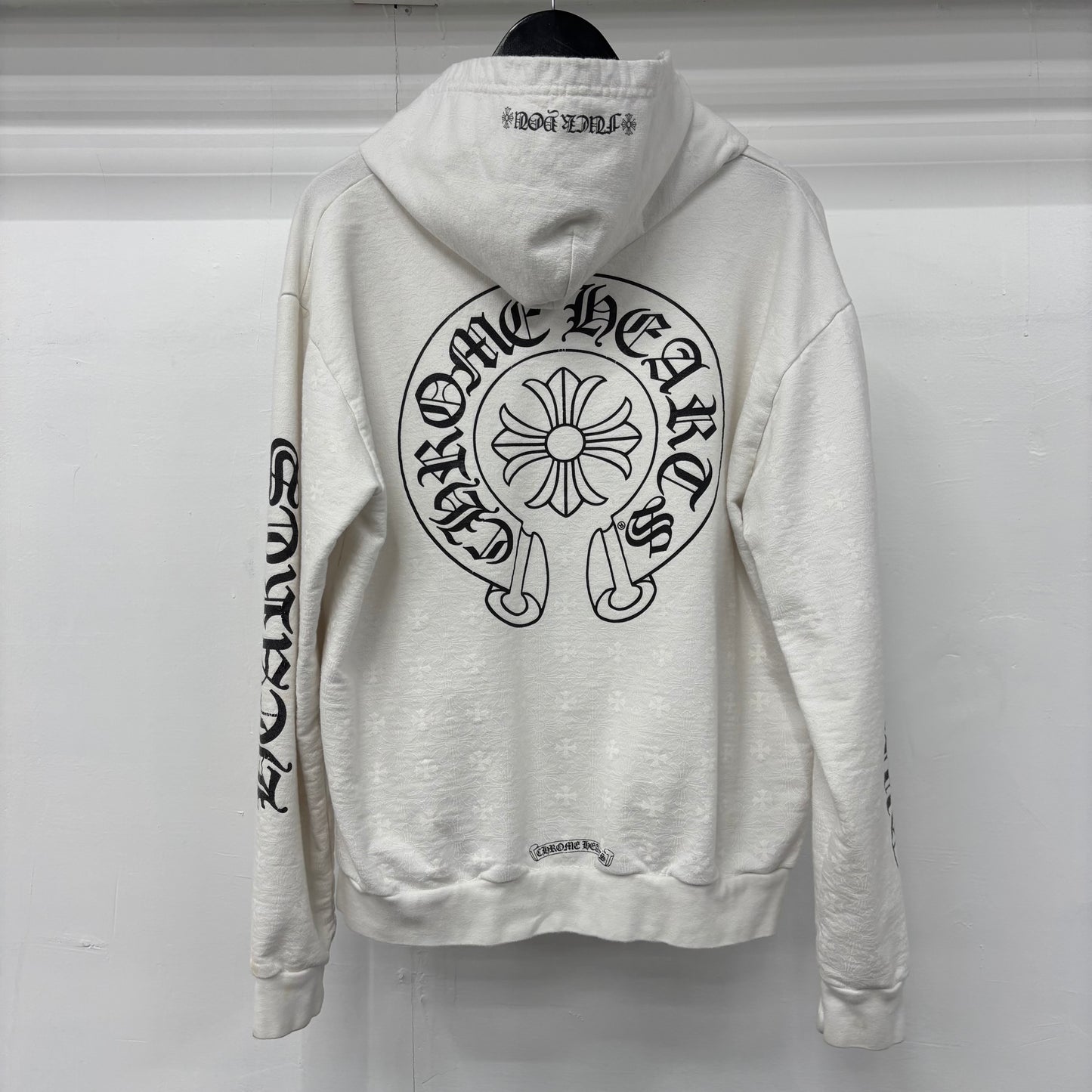 Chrome Hearts "White Monogram" Zip Up