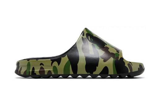 A Bathing Ape Camo Sandals "Green"
