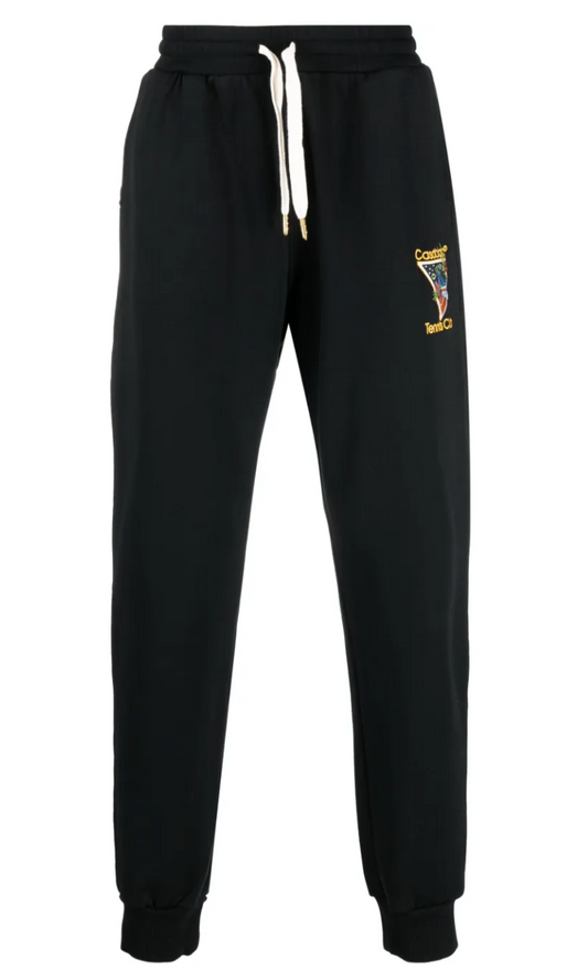 Casablanca Tennis Club Sweatpants "Black"