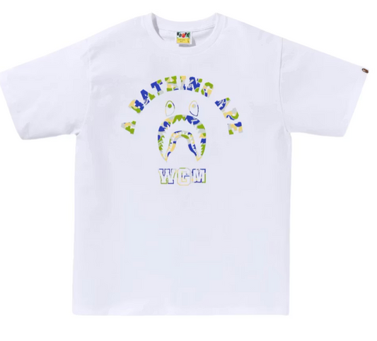 Bape College New Jersey Exclusive Tee "White"