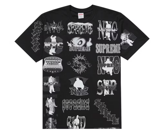 Supreme Flash Tee "Black"