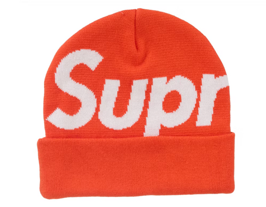 Supreme Big Logo Beanie FW24 "Orange"