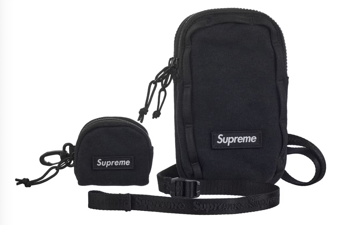 Supreme Camera Bag + Mini Pouch "Black"