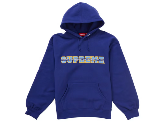 Supreme Collegiate Acronym Hoodie "Royal"