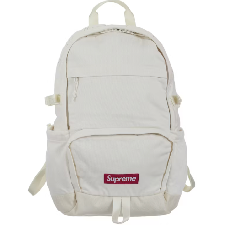 Supreme Denim Backpack "White"