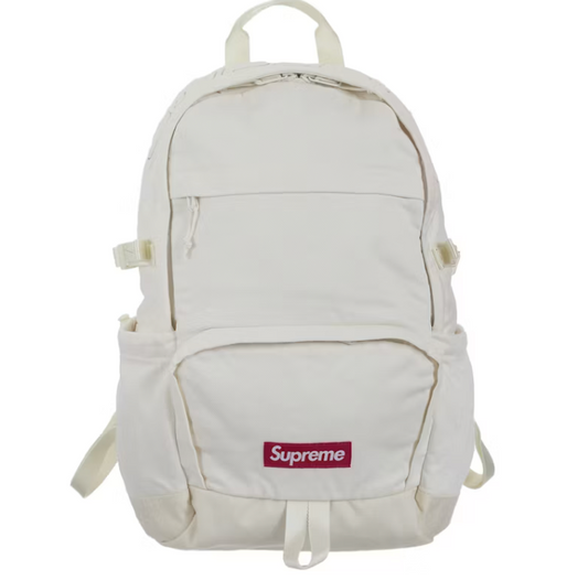 Supreme Denim Backpack "White"