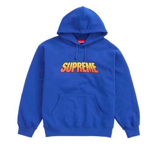 Supreme Gradient Hooded Sweatshirt "Royal"