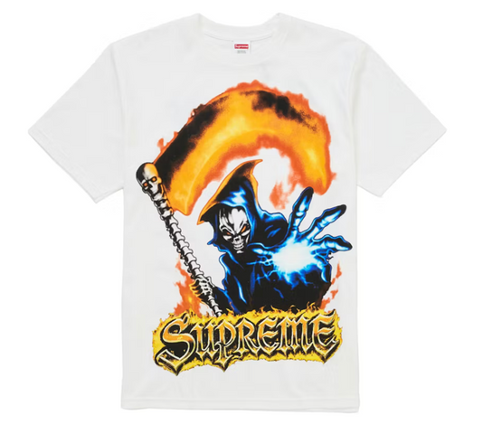 Supreme Grim Reaper Tee "White"