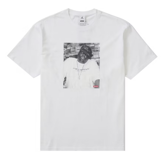 Supreme Jordan Biggie S/S Top "White"