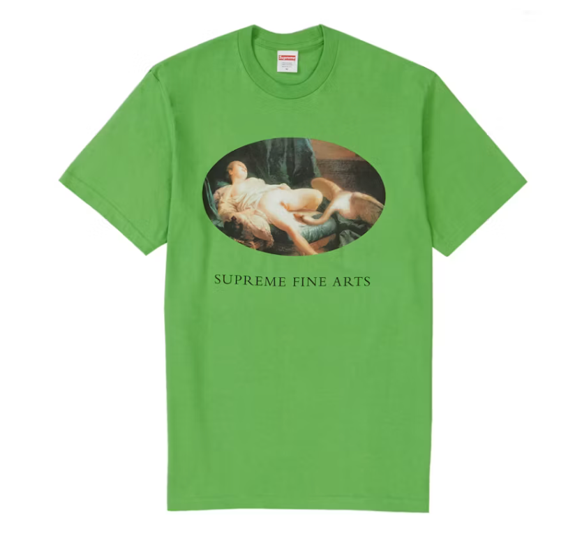 Supreme Leda and the Swan Tee "Green"