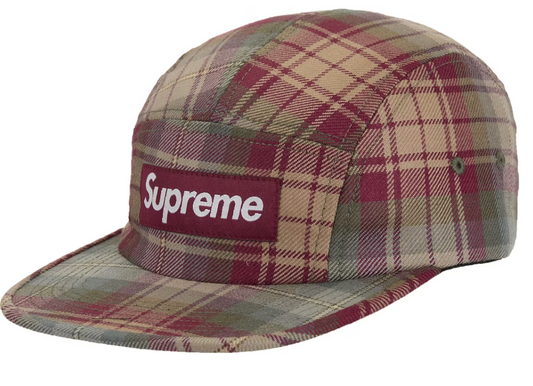 Supreme Lochcarron Camp Cap FW25 "Green"