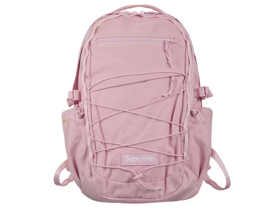 Supreme Logo Backpack (SS25) "Light Pink"