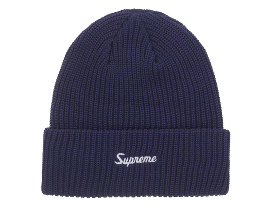 Supreme Loose Gauge Beanie FW25 "Navy"